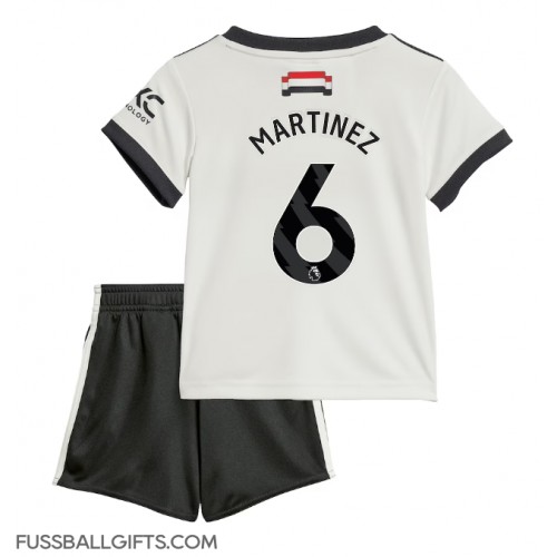 Manchester United Lisandro Martinez #6 Fußballbekleidung 3rd trikot Kinder 2024-25 Kurzarm (+ kurze hosen)